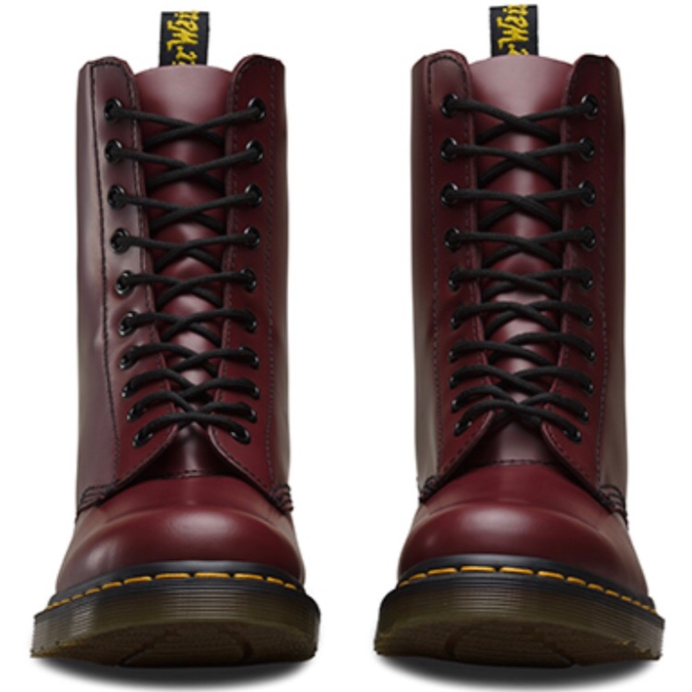 **Gently Used** Dr. Martens Cherry Red 10 Eye Boot